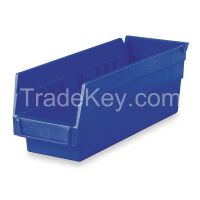 AKRO-MILS 30120BLUE  F8466 Shlf Bin 11-5/8 in L 4-1/8 in W 4 In H