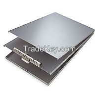 SAUNDERS 10019 Portable Storage Clipboard Legal Silver