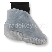 CONDOR 2KTU3 Shoe Covers SlipResist 1Size White PK200