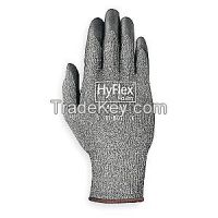 ANSELL 118019 D1548 Coated Gloves L Black/Gray Nitrile PR