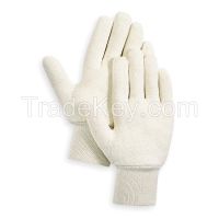 CONDOR  2AM49  D1415 Jersey Gloves Cotton L White PR
