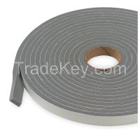 APPROVED VENDOR 2RRE4 Foam Seal 17ft Gray PVC Closed Cell Foam
