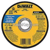 DEWALT DW8063 Abrsv Cut Whl, 5In D, 0.045In T, 7/8In AH