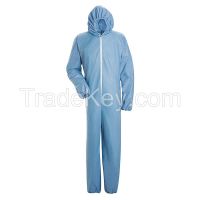 BULWARK KDE4SB G7296 Disposable Chemical Coverall Sky Blue M