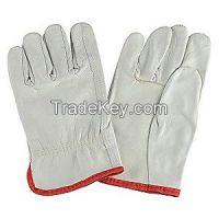 CONDOR 6AW35 D1594 Leather Drivers Gloves Cowhide M PR