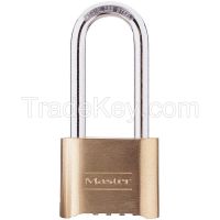 MASTER LOCK  175LHSS  Combination Padlock Bottom 4 Dial Brass