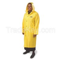 CONDOR 3AK92 D2282 Raincoat with Detachable Hood Yellow M