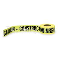 APPROVED VENDOR 16009 Barricade Tape Yellow/Black 1000ft x 3In