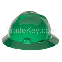 MSA 475370  D0367 Hard Hat FullBrim Green