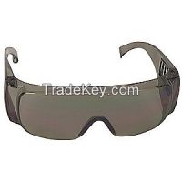 CONDOR 4JND6 Safety Glasses Gray Scratch-Resistant