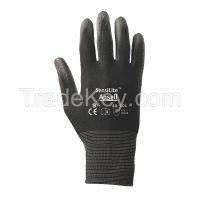 ANSELL 4810110 Coated Gloves XL Black Polyurethane PR