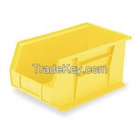 AKRO-MILS 30240YELLO F8697 Hang/Stack Bin 7 x8 1/4 x14 3/4 Yellow