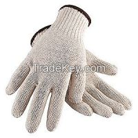 CONDOR 2UTZ7 D1767 Knit Glove Cotton Men's L PR