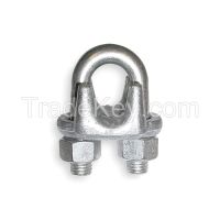 DAYTON 2VKH9 Wire Rope Clip 1/8 In Maleable Iron