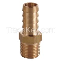 APPROVED VENDOR 6AFN4 Hose Barb 3/8 In 1/2 MNPT Brass