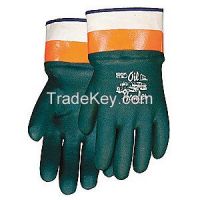 MEMPHIS GLOVE 6410SC  Chemical Resistant Glove PVC Sz L PR
