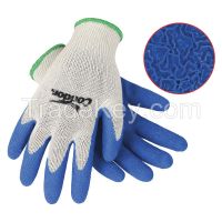 CONDOR 3HB76 D1476 Coated Gloves XL Blue/Natural PR