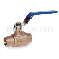 APPROVED VENDOR 6GD28 Brass Ball Valve Inline Solder 1 In