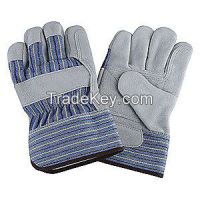 CONDOR 2AH54 D1573 Leather Gloves Split/Double L PR