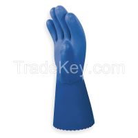 SHOWA BEST 660XL10 D0533 Chemical Resistant Glove PVC 12 In XL PR