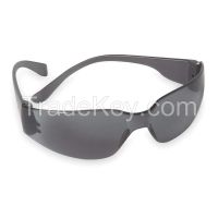 CONDOR 1ETK5 Safety Glasses Gray Scratch-Resistant