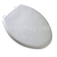 BEMIS 1900-000 Toilet Seat Closed Front 18-13/16 In