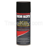 DEM-KOTE 6FGH5 Spray Paint, Black, 10 oz.