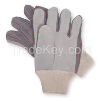 CONDOR 3ZL54 D1558 Leather Gloves Knit Wrist L PR