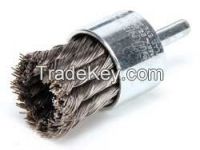 WEILER 10027  Knot Wire End Brush Steel 1-1/8 In.