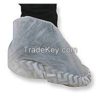 CONDOR 2KTU3 Shoe Covers SlipResist 1Size White PK200