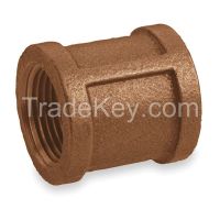APPROVED VENDOR 1VFE2 Coupling Red Brass 3/4 In 125 PSI