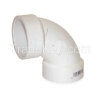 MUELLER INDUSTRIES 1WKA2 Elbow 90 Deg PVC 2 In 140 Deg F