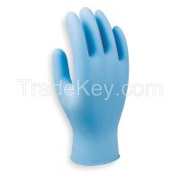 SHOWA BEST 8500PFXL Disposable Gloves Nitrile XL Blue PK50