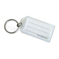 LUCKY LINE PRODUCTS 6051010 ID Key Tags with Flap Clear PK 10