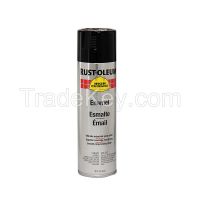 RUST-OLEUM V2179838 Rust Preventative Spray Paint, Black, 15oz