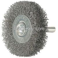 WESTWARD 1GBL7 Crimped Wire Wheel 3 In Dia 0.0118 Wire