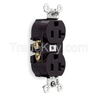 HUBBELL WIRING DEVICE-KELLEMS CR20  Receptacle 20A 125V 5-20R 2P 3W 1PH