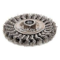 WEILER 13120 Twist Wire Wheel Brush Threaded