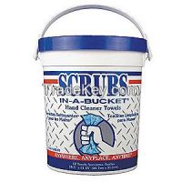 SCRUBS  4227249490 Hand Cleaning Wipes, 10-1/2W x 12-1/4In L