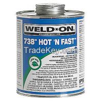 WELD-ON 13986 Cement, PVC, 16 Oz, Blue