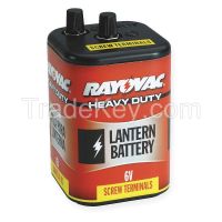 RAYOVAC  945R4  Lantern Battery, Industrial, 6V, Screw Term