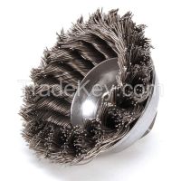 WEILER 13156 Knot Wire Cup Brush 3-1/2 In.