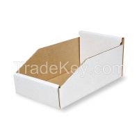 PACKAGING CORPORATION OF AMERICA 1W862 Corrugated Shelf Bin 10-1/4 in W