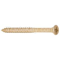 PHILLIPS SQUARE-DRIV 007620932407 Wood Screw Flat 9x3 1/2 L PK280