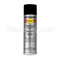 RUST-OLEUM V2178838 Rust Preventative Spray Paint, Black, 15oz