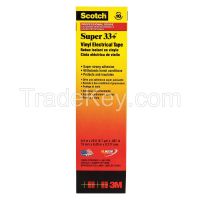SCOTCH SUPER33 Electrical Tape 3/4x20ft 7mil Black PK10