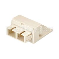 PANNET CMDEISCEI Adapter Duplex SC Fiber Electric Ivory