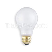 LUMAPRO 2CUX8 Incandescent Light Bulb, A19,100W, PK6