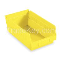 AKRO-MILS 30178YELLO F8873 Shelf Bin 17-7/8 in L 4 in H Yellow