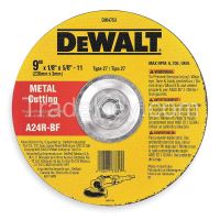 DEWALT DW8758 Depressed Center Wheel T27 9x3/32x7/8 AO